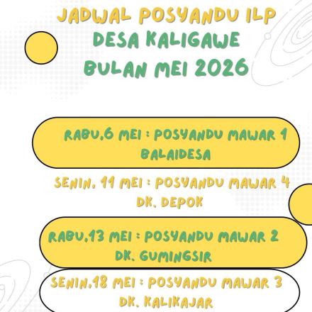 POSYANDU BULAN MEI